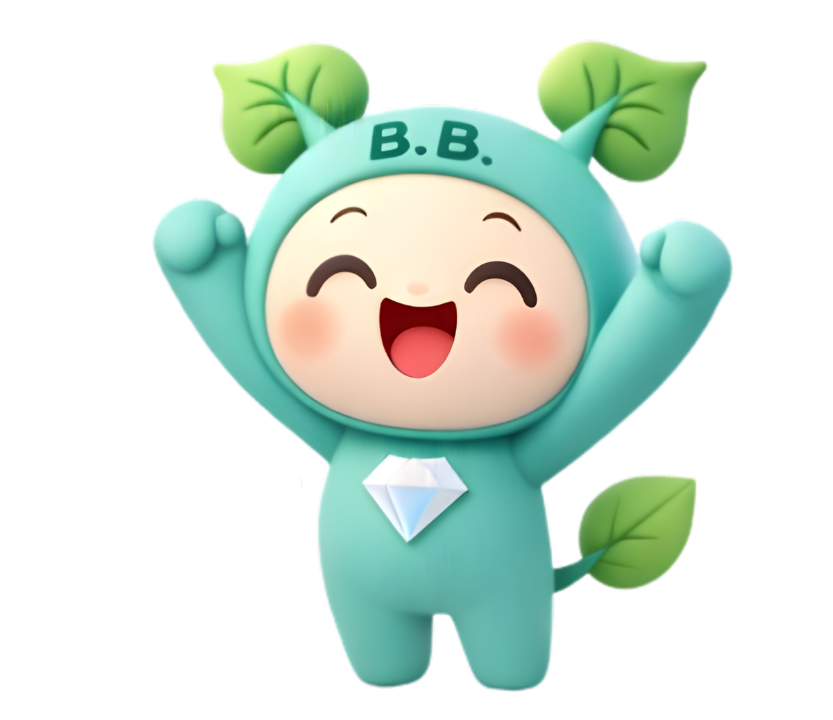 มาสคอต B.B. โบกมือทักทายต้อนรับ